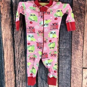 Hanna Andersson Holiday Winter Owl Organic Pajama